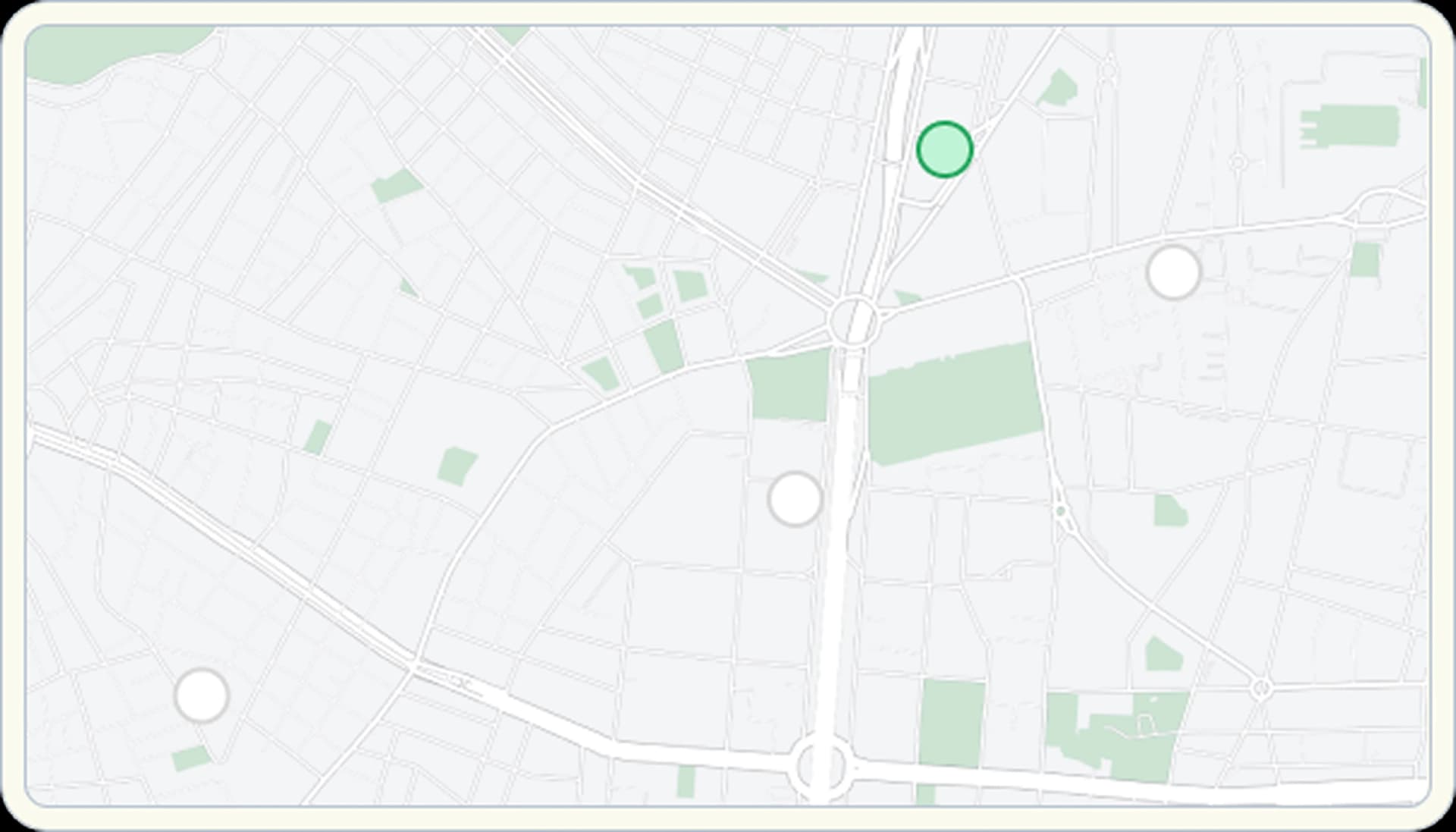 Team zones map with supervisor and project management overlays